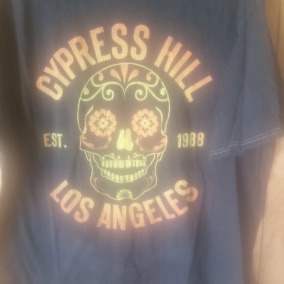 cypress hill black short sleeve tshirt size L - Picture 3 of 5